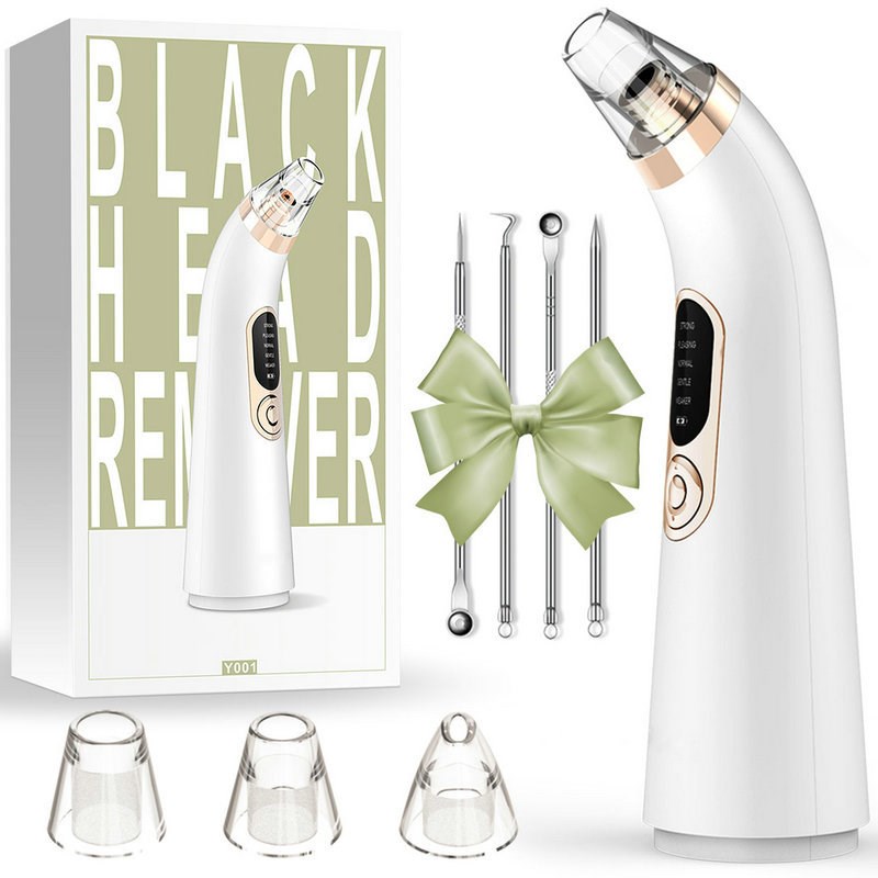外贸吸黑头神器美容仪器家用脸部去粉刺毛孔清洁导出仪面部吸出器