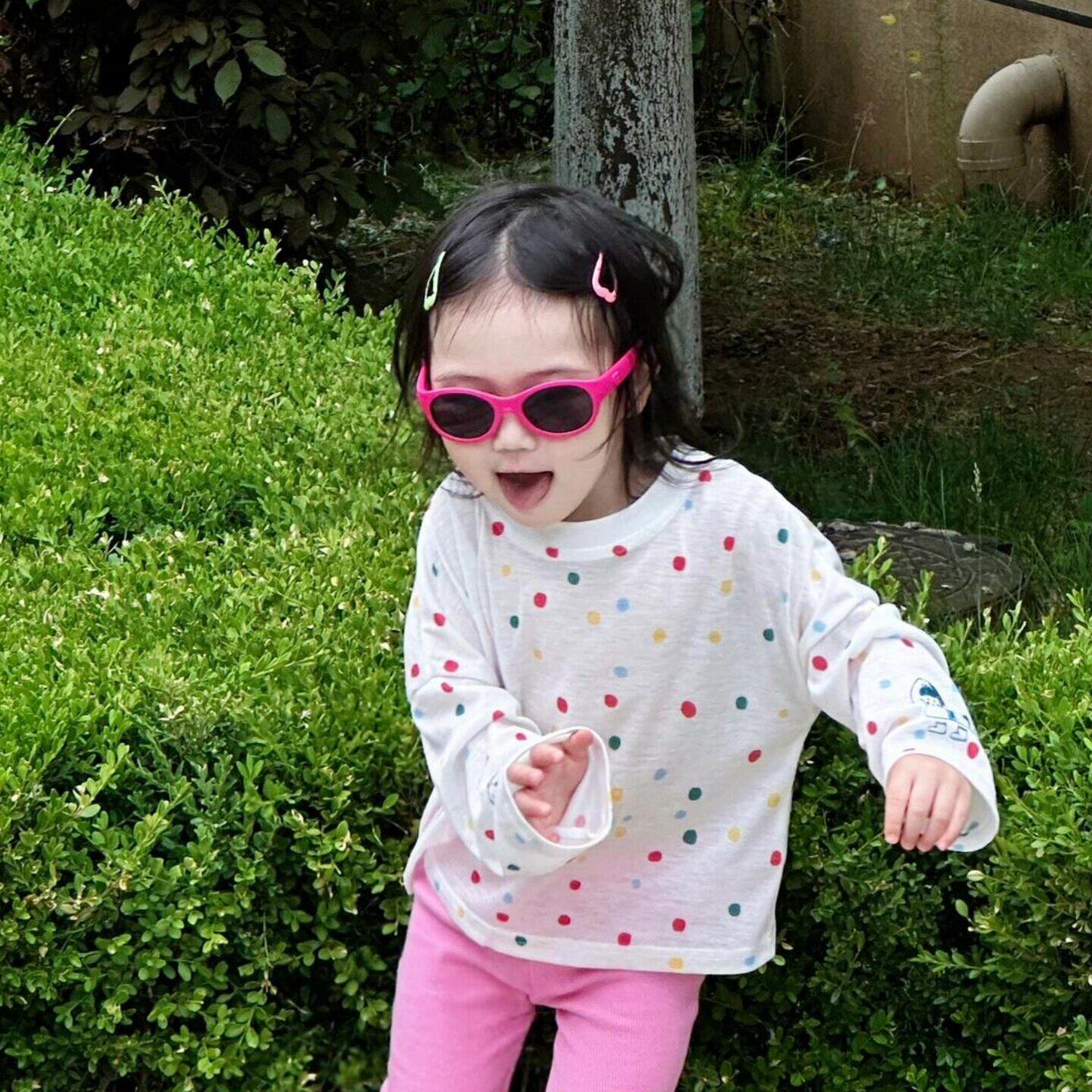 儿童墨镜3到6岁女款太阳眼