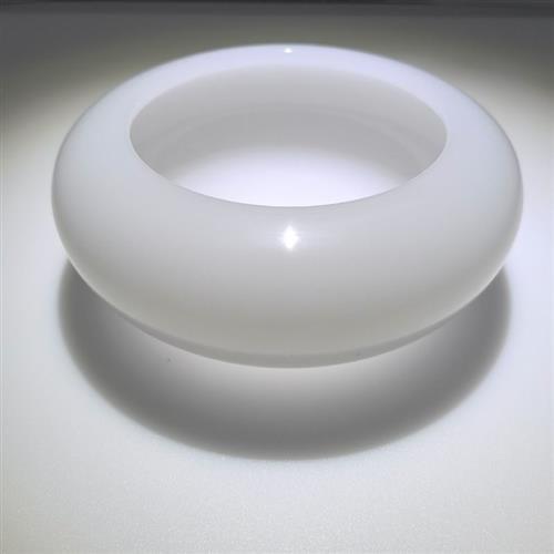 琉璃玉烟灰缸青玉色白玉色鱼缸摆件家居办公桌摆件工艺品大烟灰缸