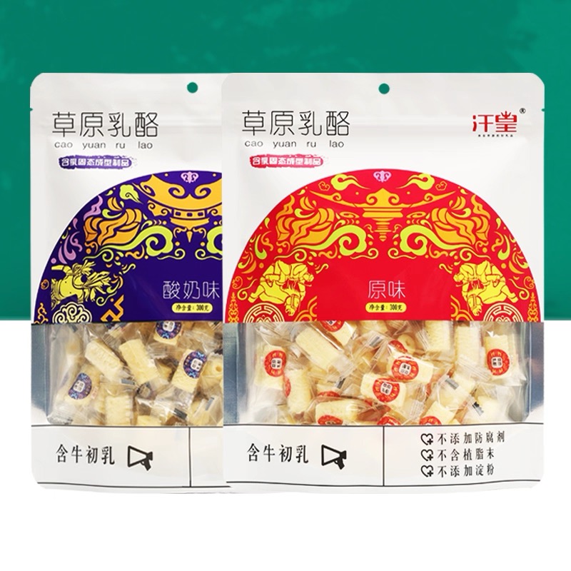 北国情汗皇草原乳酪奶酥300克