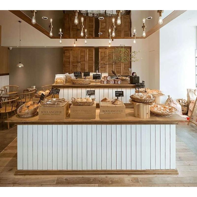 蛋糕店模型柜餐盘柜高端商用边柜日式中岛面包展示柜定制中岛柜