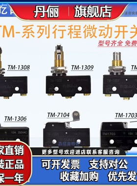 天得tend微动行程限位开关TM-1308 1307 1309 1306 TM-1704 1703