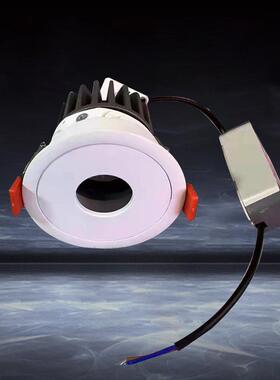 极花窄边框嵌筒灯led59448式天灯深防眩光窄边射灯COB极简客入厅