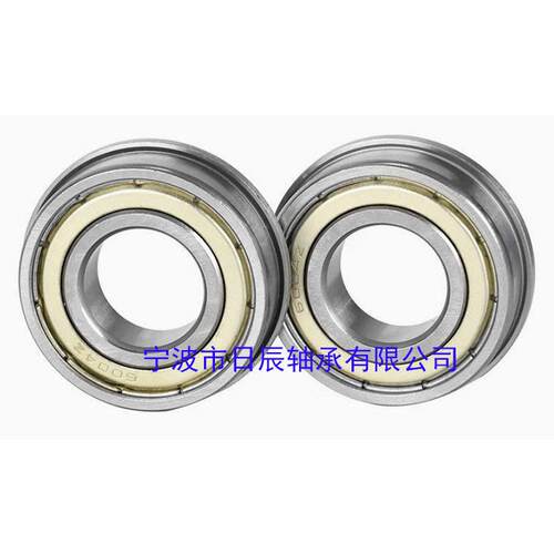 生产F6001 F622 F6203 F66204 2RS F2052ZZ带挡边法兰轴承