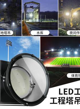 大45890功率投光灯户外eld塔灯工地水照明库塔吊灯体育足吊球场投