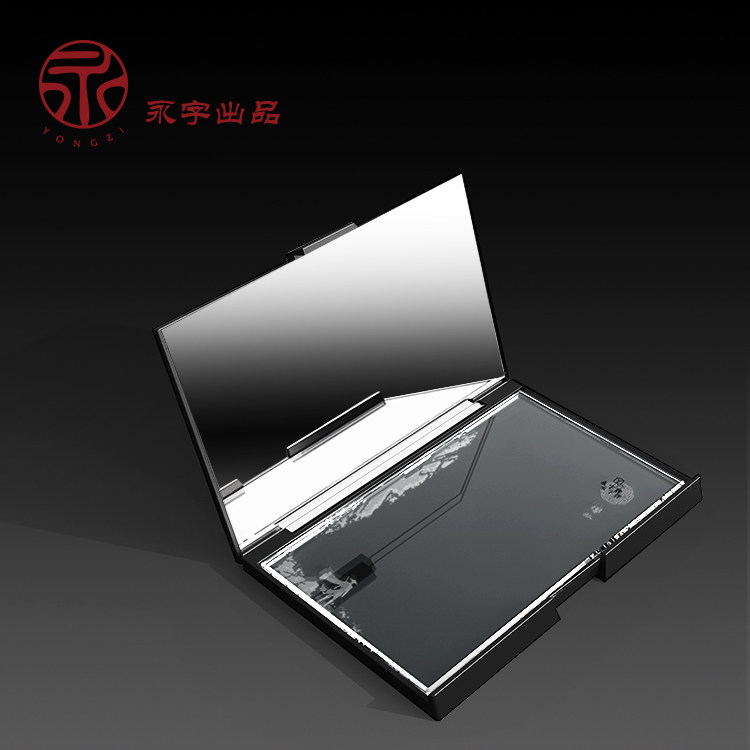 篆刻永字拓印板篆刻镜图片