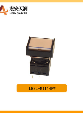 IDEC和泉 按钮开关 LB3L-M1T14PW