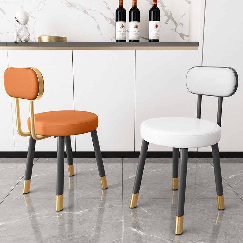 2026化妆凳子女生卧室家用梳妆台椅子简约现代美甲椅网红专用靠背