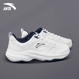 安踏ACE2休闲运动鞋男款春季2026新款减震增高跑步鞋网球羽毛球鞋