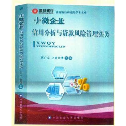 正版小企业用分析与贷款风险管理实务