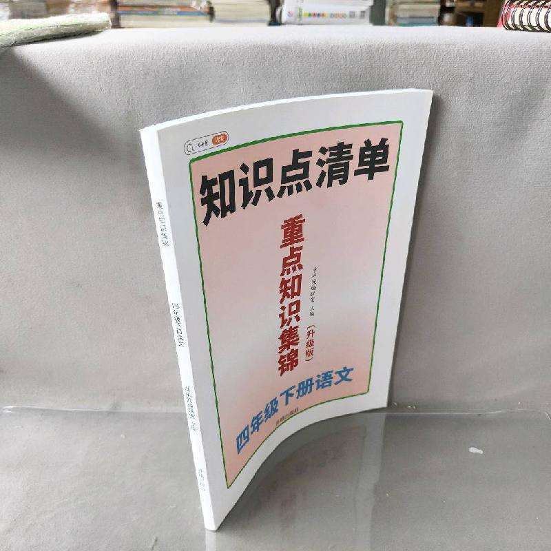 正版知识点清单重点知识集锦四年级下册语文升级版