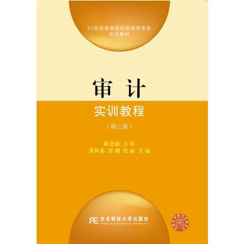 正版审计实训教程(第3版)