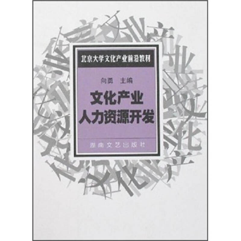 正版文化产业人力资源开发