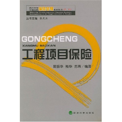 正版工程项目保险/同济大学中德学院保险管理系列丛书
