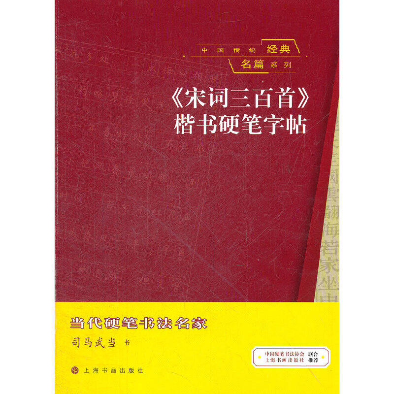正版中国传统经典名篇系列《宋词三百首》楷书硬笔字帖