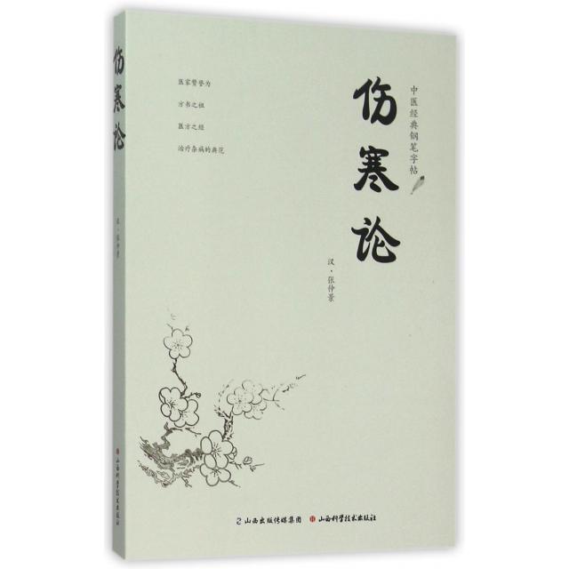 正版伤寒论/中医经典钢笔字帖