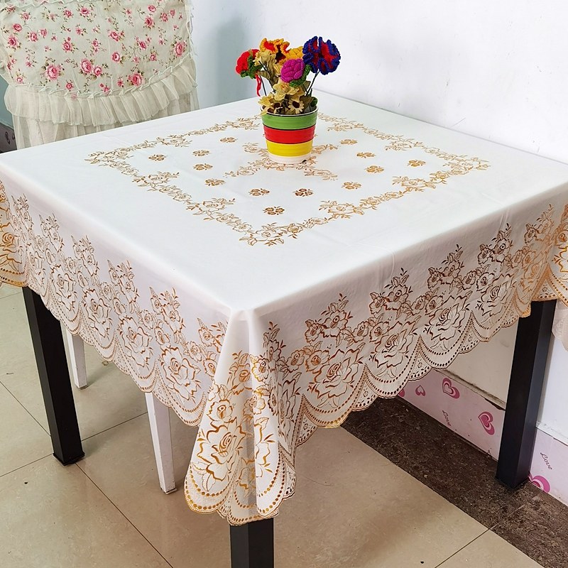 桌布防水防油免洗防烫pvc正方形桌布家用餐桌布麻将桌四方桌台布,居家布艺,桌布,淘宝优惠券,粉丝福利购,淘宝优惠卷