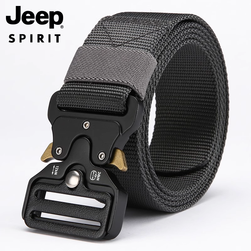 战术腰带吉普帆布jeep