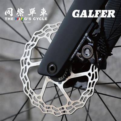 Galfer公路山地Wave/Shark六钉中锁碟片140/160/180/203X1.8/2.0