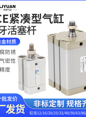 ACE气缸12/16/20/25/32*5X10X30X50X80X100外牙B/-SB