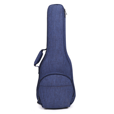 蓝色尤克里里加厚包 10mm乌克丽丽琴袋 21 23 26寸ukulele琴包