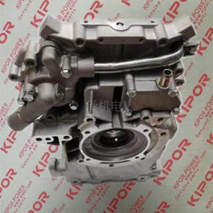 开普双缸柴油发电机配件KDE12EA曲轴D箱盖侧盖KM2V80-01002总成