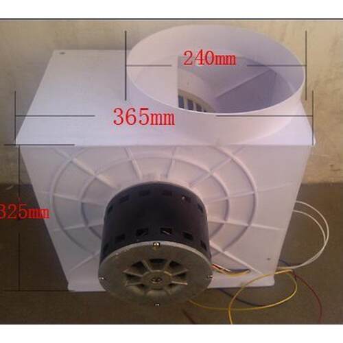 PP250防腐离心风机实验室化验室通风柜通J风橱风机塑料大功率220V