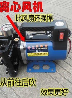 厂家12Vd24V48V60V电动直流高E压洗车机小型车载电瓶清洗泵自动回