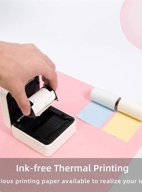 M02 Pro Portable Printer Bluetooth Mini hermal 300Vdpi Wirel