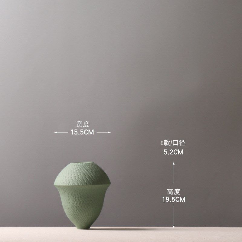 新中式陶瓷花瓶摆件客厅绿色y蓝色花瓶轻奢高级感电视柜装饰品摆,家居饰品,花瓶,淘宝优惠券,粉丝福利购,淘宝优惠卷