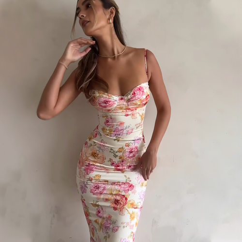 womenclothes度假吊带裙