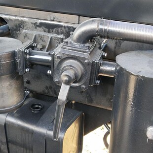 吸粪车抽粪车清洗吸污车配件四通阀阀H门转换吸排开关铸铁自吸自