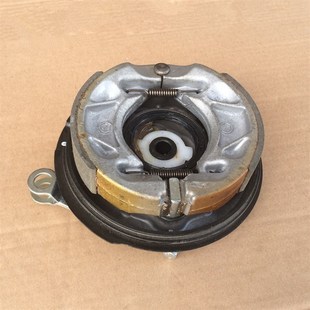 适用雅马哈YB125天骐JYM12z5 3前刹车鼓盖古盖带刹车片米表齿黑色