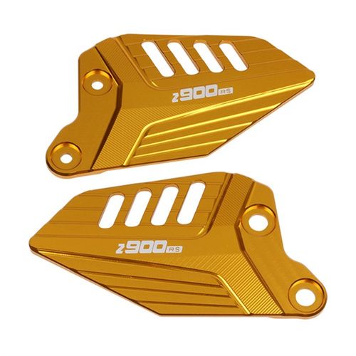 适用川崎Z900RS 17-t24年改装脚踏翅铝合金复古前脚踏装饰踏板保