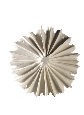 简约创意磨砂白陶瓷艺术摆件样板间书房工艺品餐桌软W装玄关装饰