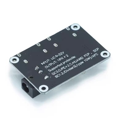 双USB快充降压模块630V12V2A4V转QC30 HWFCP车载手机充电