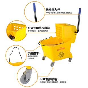 M204拖d把桶挤水桶榨水车地拖洗拖把桶墩布清洁拖地桶拖地车清洁