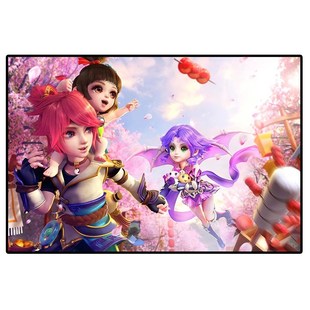 梦幻西游周边网吧网m咖游戏挂画电竞主题酒店卧室装饰画玄关墙壁