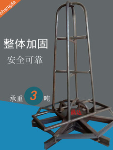 盘圆钢筋放料架放线转盘机械设备专用毛料净料收放料架可定做型