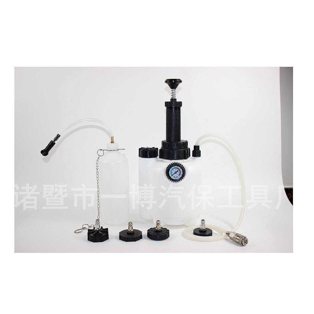 3L刹车油壶配4种规格接头 汽车刹车分泵养护工具 刹车油更换机