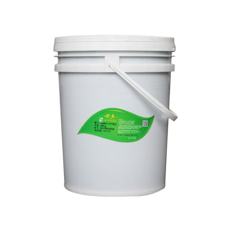 世名SIP水性漆专用色浆NV8811T透明铁红（20KG/桶）着色度高色浆