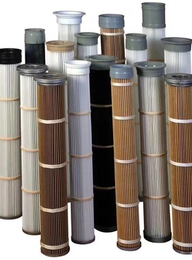 供应除尘滤筒580mm*470mm*1000mm 实物拍照 不锈钢端盖