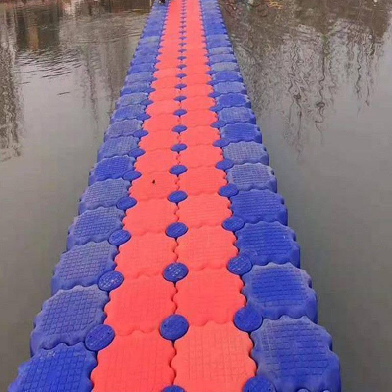 水上观景浮桥浮筒观光码头浮桥浮筒钓鱼浮台水上乐园移动漂浮浮筒