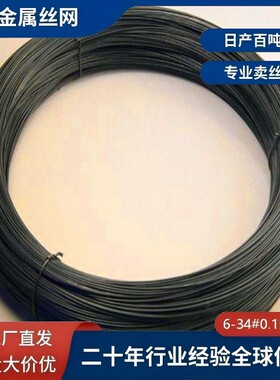 黑铁丝 BWG8#-BWG34#铁丝厂家 软态退火丝 建筑火烧丝 工业用铁丝
