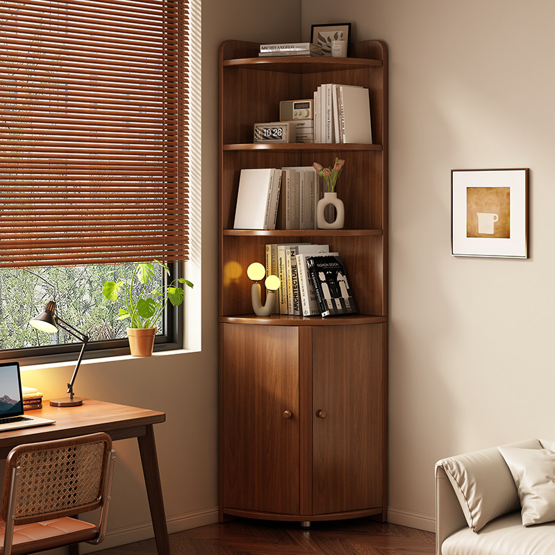 转角柜墙角柜90度墙边三角形收纳柜子客厅落地拐角置物架家用书架,住宅家具,角柜,淘宝优惠券,粉丝福利购,淘宝优惠卷