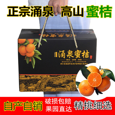 正宗临海涌泉蜜桔新鲜高山无核橘子10斤台州黄岩蜜橘当季水果现摘