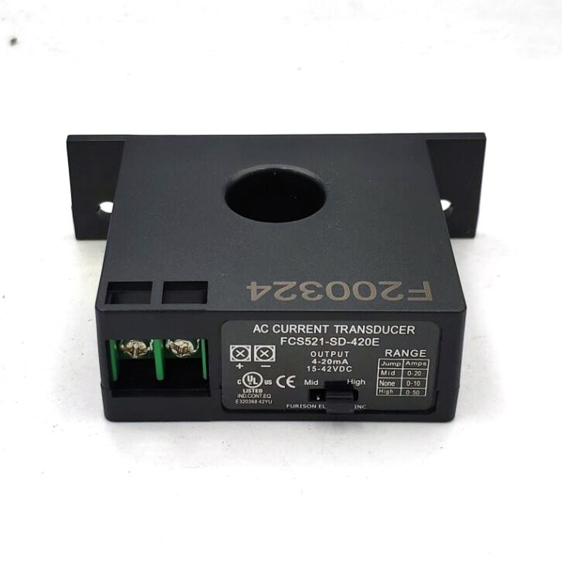 感通交流电流变送器5v1q0v 420ma模拟量信号输出电流电压检测模块