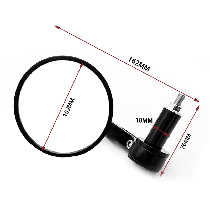 适用春风复古车250mCL-C/450CLC改装件高清大视野后视镜手把倒车
