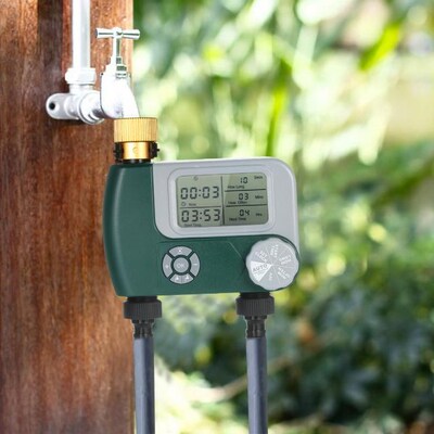 Programmable Digital Hose Faucet Timer Operated TAutomatic W