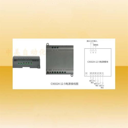 COOLMAY顾美开关电源CM6024 CX2024 CX6L024-12-5导轨式工业电源